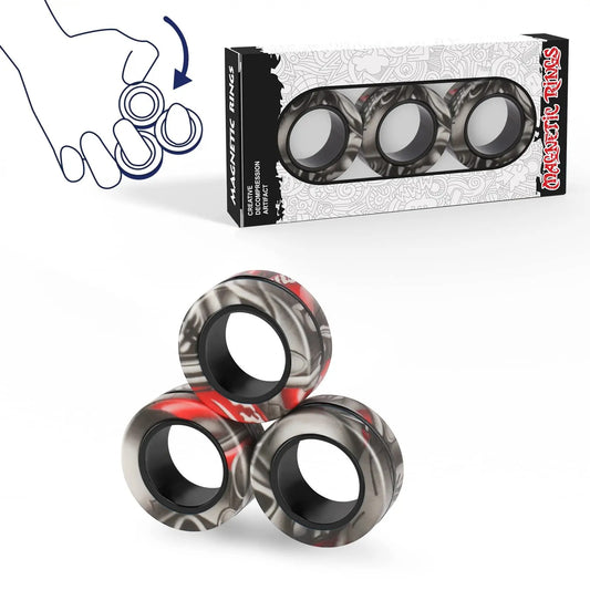 Camo-Flash Magnetic Rings
